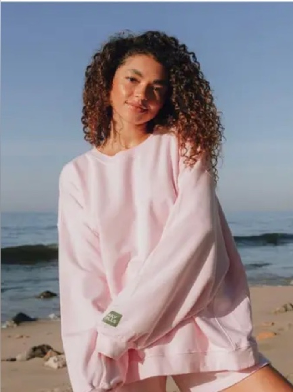 Daily Drills Overzized Unisex Crew Sweatshirt & Unisex Joggers in Cupid Set NWT